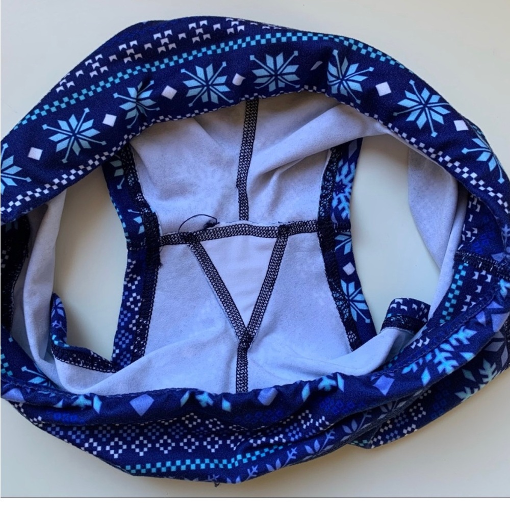 Fleo Snowflake Pattern Shorts Medium M - image 5